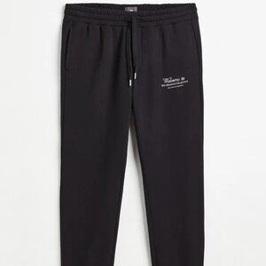 H&M Slim Fit XS Joggers "Welcome to the creative collective"